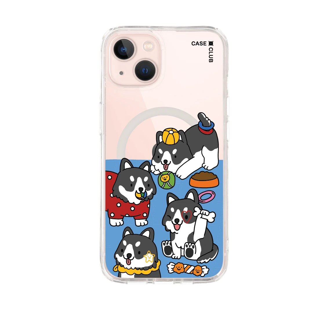 ฮัสกี้สุดป่วนกับของเล่นคู่ใจ